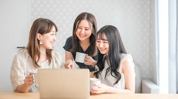 仕事中の画像